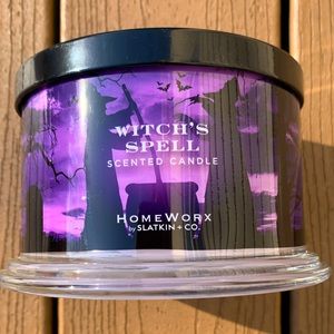 🆕WITCHES SPELL HARRY SLATKIN HOMEWORX 4 WICK 18oz CANDLE NWTS!!!